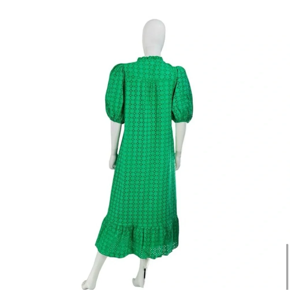 💚NWOT Hyacinth House Green Eyelet Midi Tryall
Dress size Small💚 - Picture 5 of 7